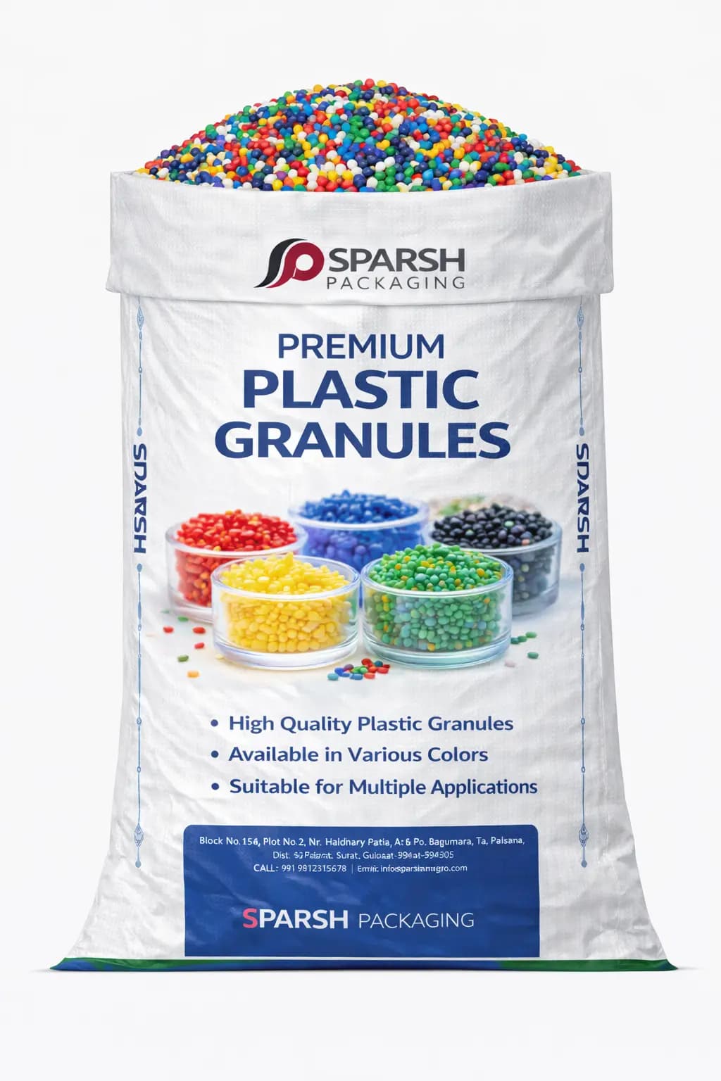 Packaging for Plastic Granules Manufacturer