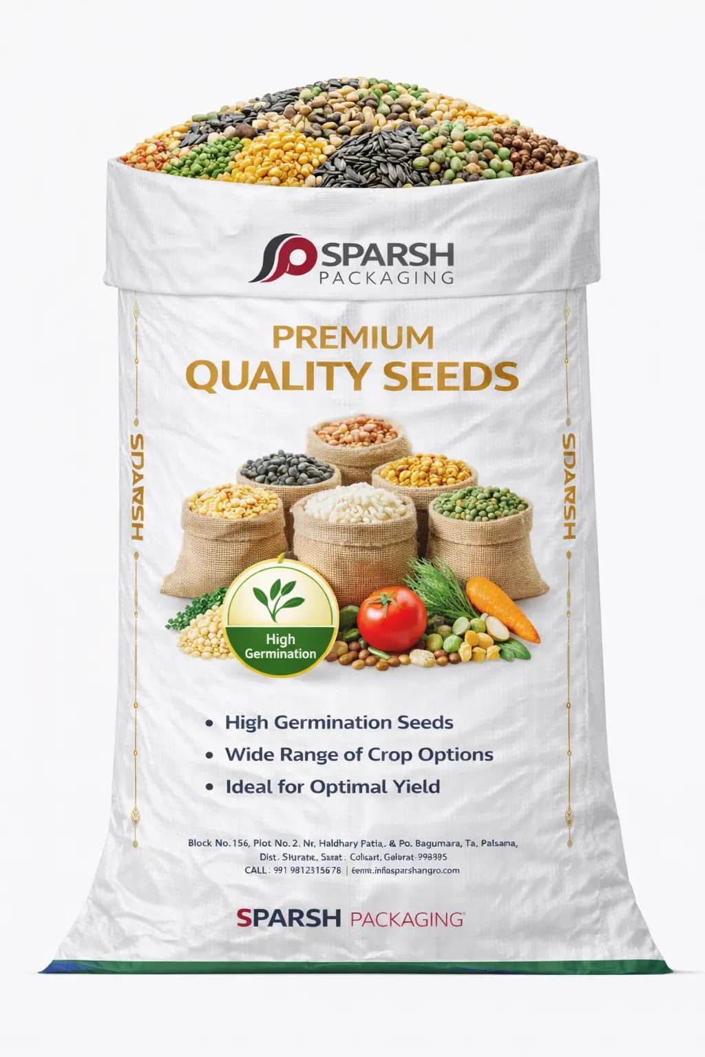Packaging for Seeds Manufacturer